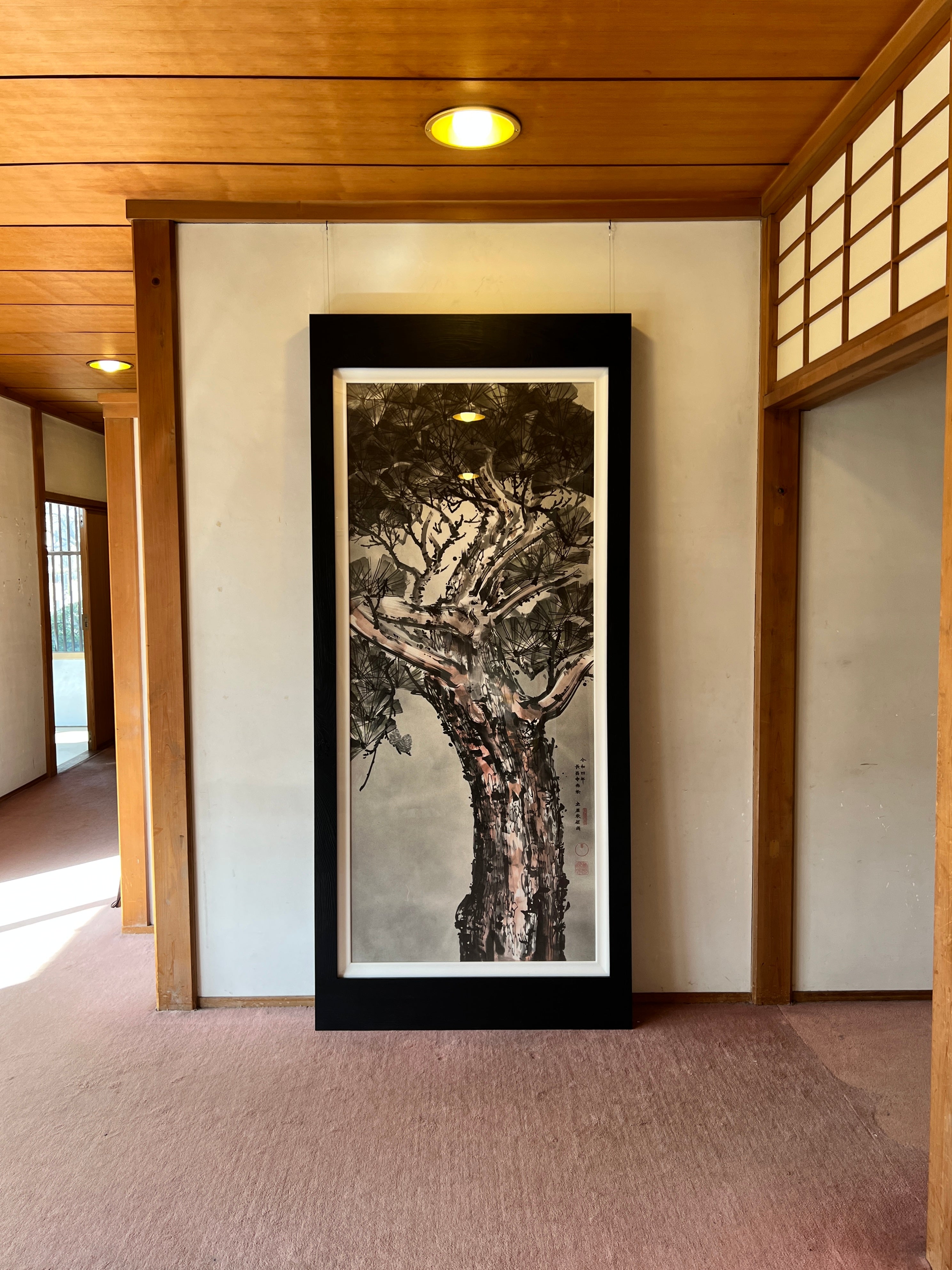 「長昌寺 松プロジェクト」オリジナル額縁