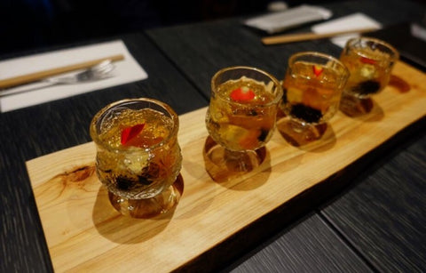 『祇園 北川半兵衞』侘び寂びを感じる日本茶飲み比べ台