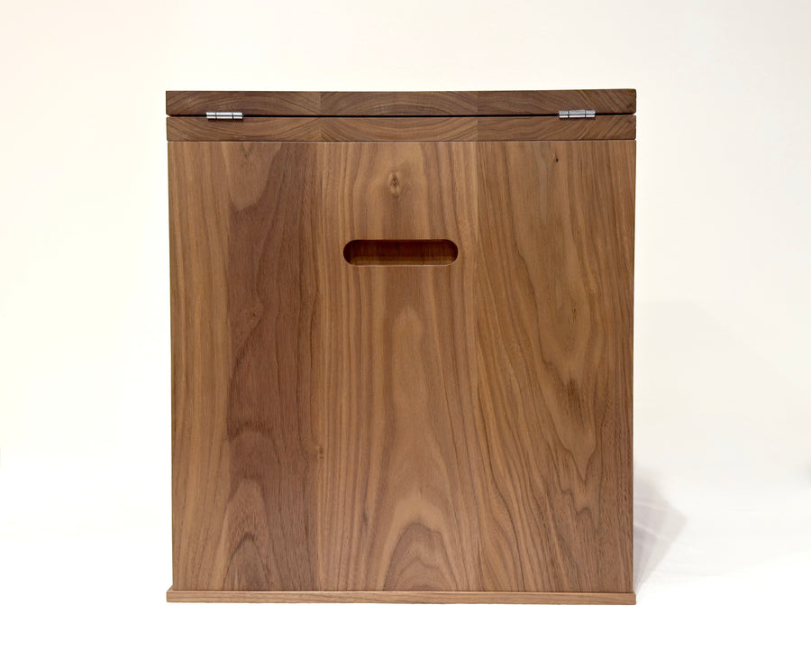 折りたたみ化粧台。側面。オーダーメイド家具事例写真。