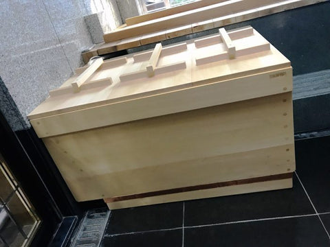 最高級ブランド「木曽ヒノキ」にて製作した特製檜風呂